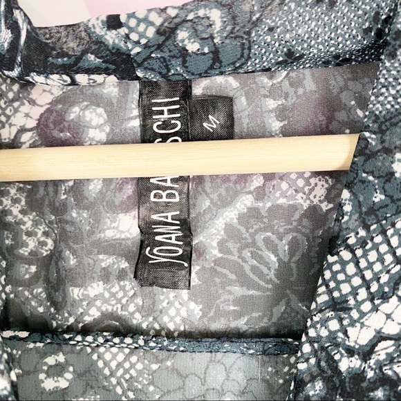 Anthropologie Yoana Baraschi Printed Floral Blouse M - Picture 5 of 7